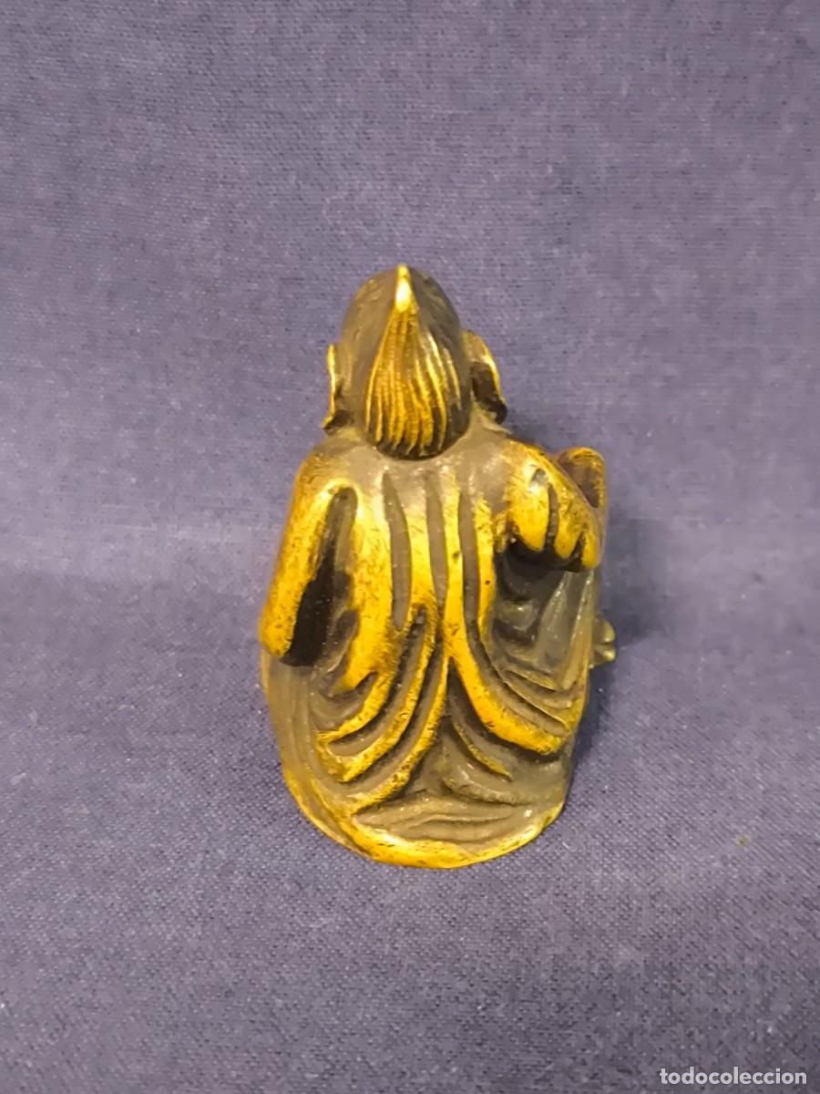 Arte: MINIATURA CHINA DE BRONCE EROTICO - Foto 3