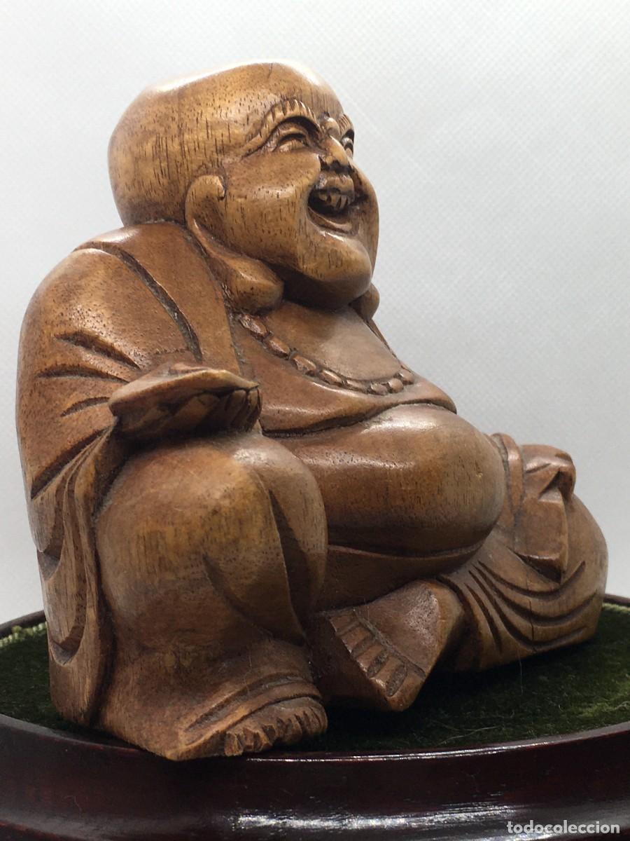 Arte: Figura de Buda tallada a mano - Foto 2