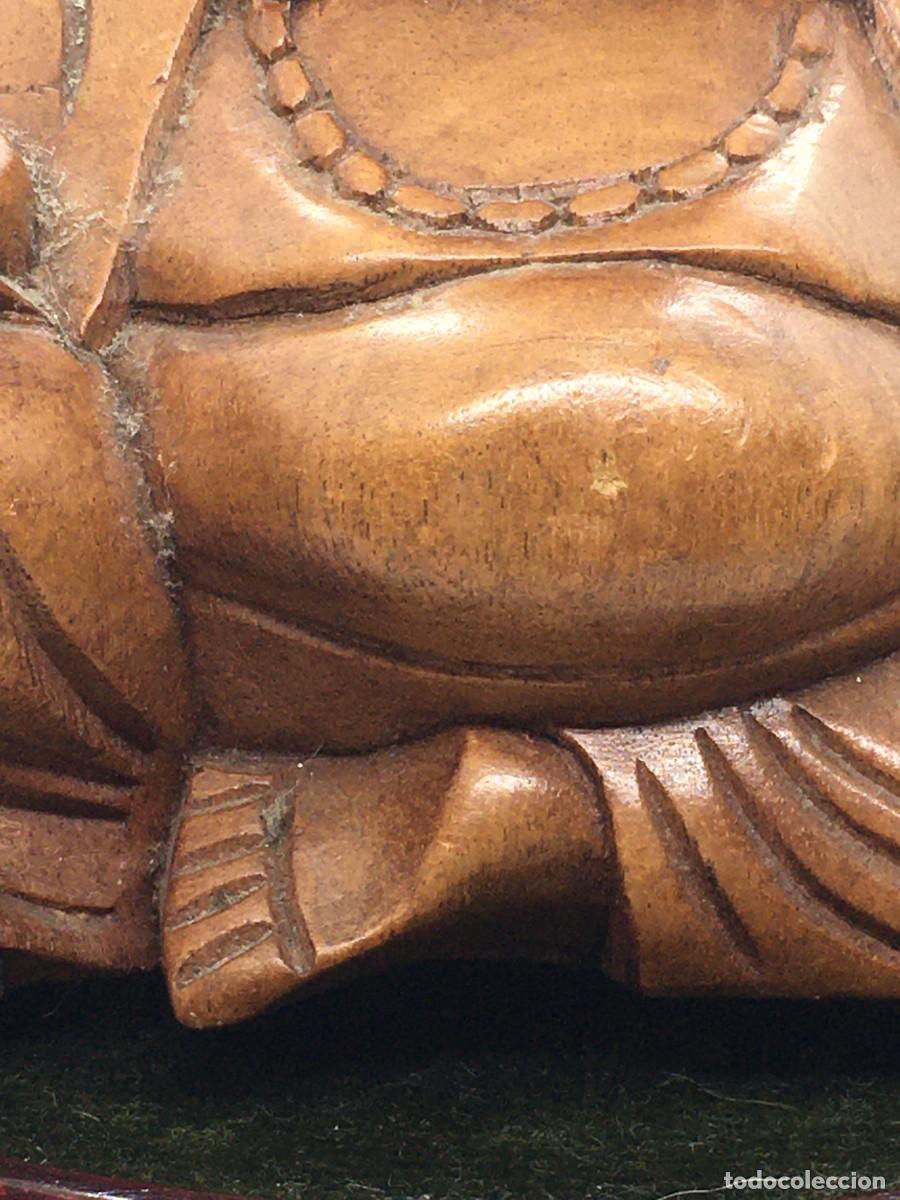 Arte: Figura de Buda tallada a mano - Foto 3