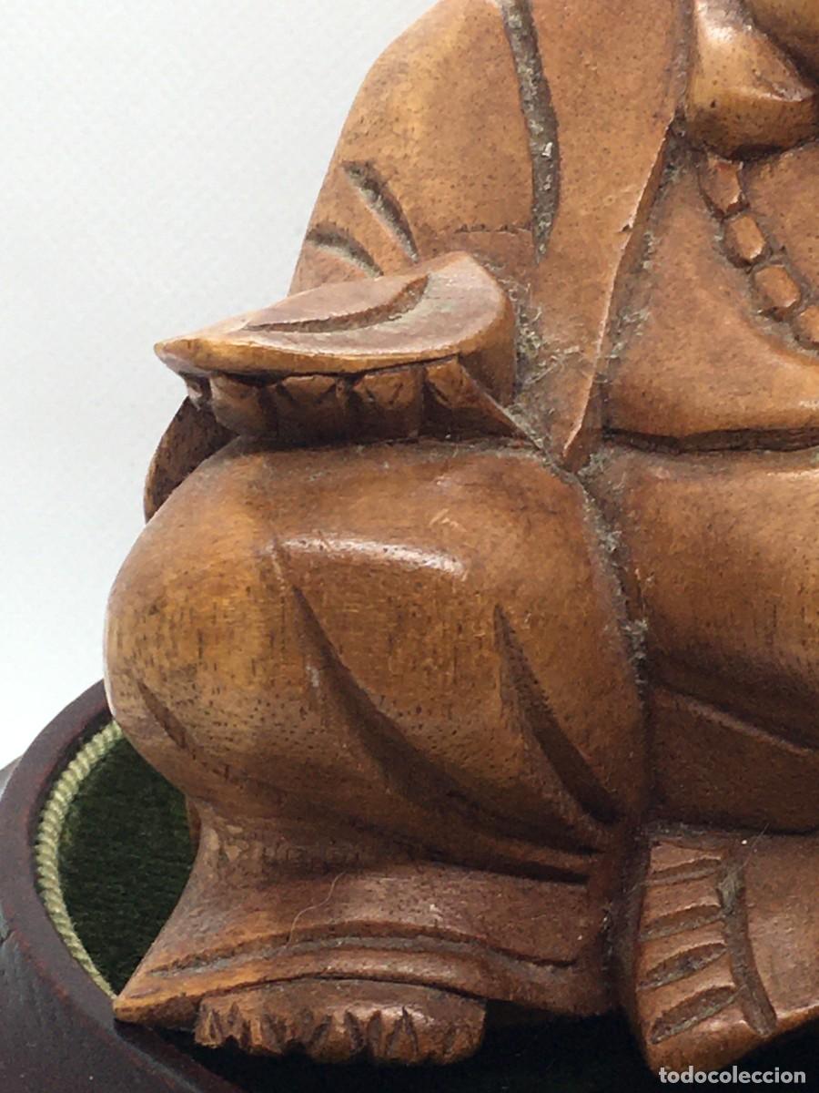 Arte: Figura de Buda tallada a mano - Foto 5