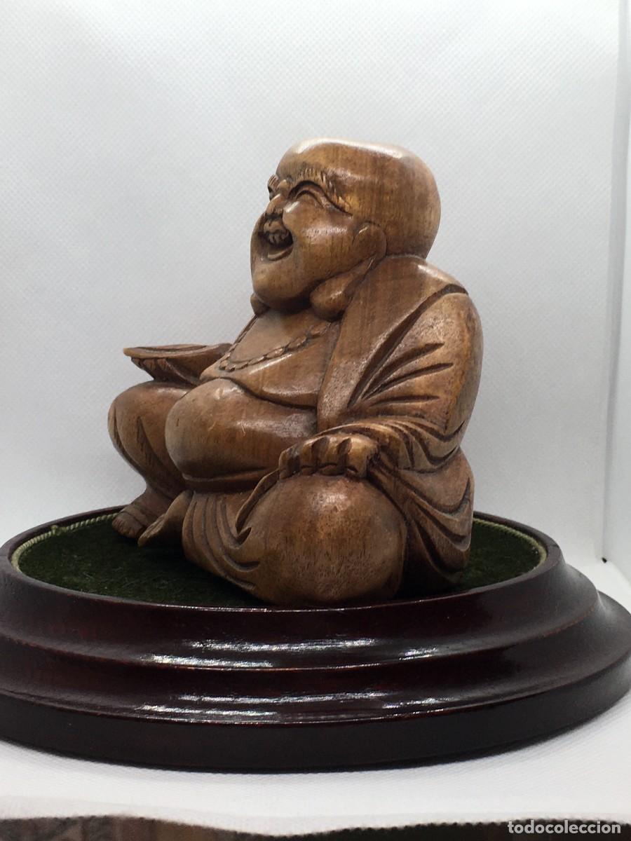Arte: Figura de Buda tallada a mano - Foto 7