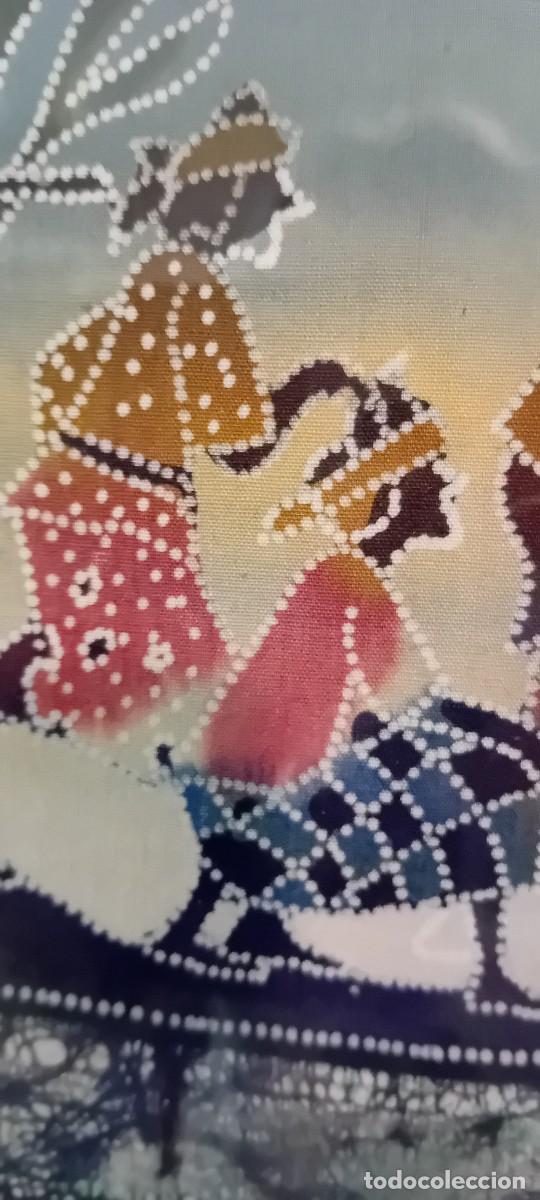 Arte: CUADRO BATIK FIRMADO - Foto 4