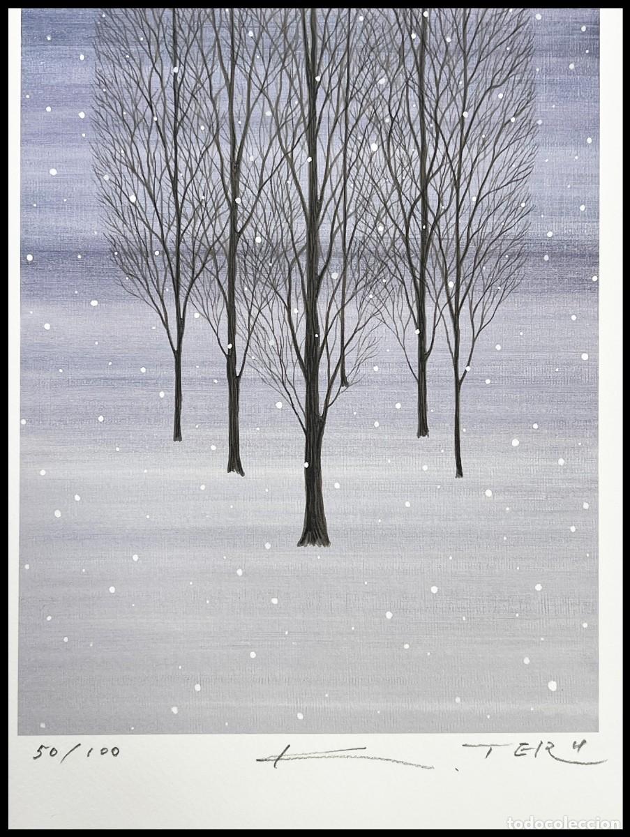 Arte: KOJI TERUNUMA - SNOW FLOWER - C. 2000 - Foto 2