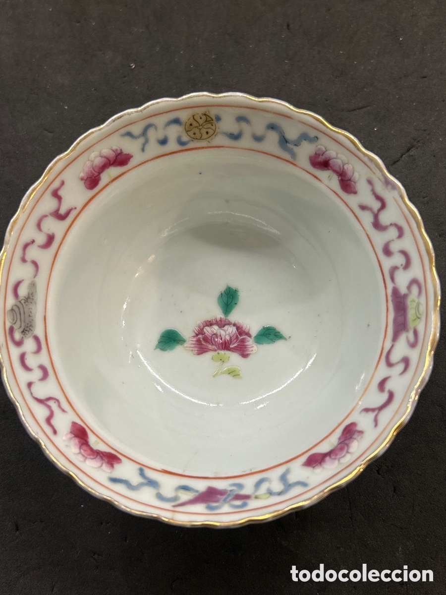 Arte: Antiguo recipiente chino con sello - Foto 2