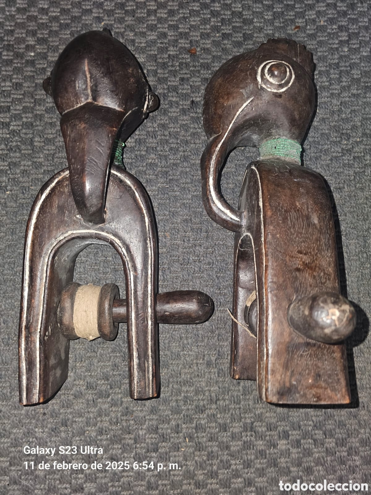 Arte: Poleas zoomorphas Senufo. - Foto 2