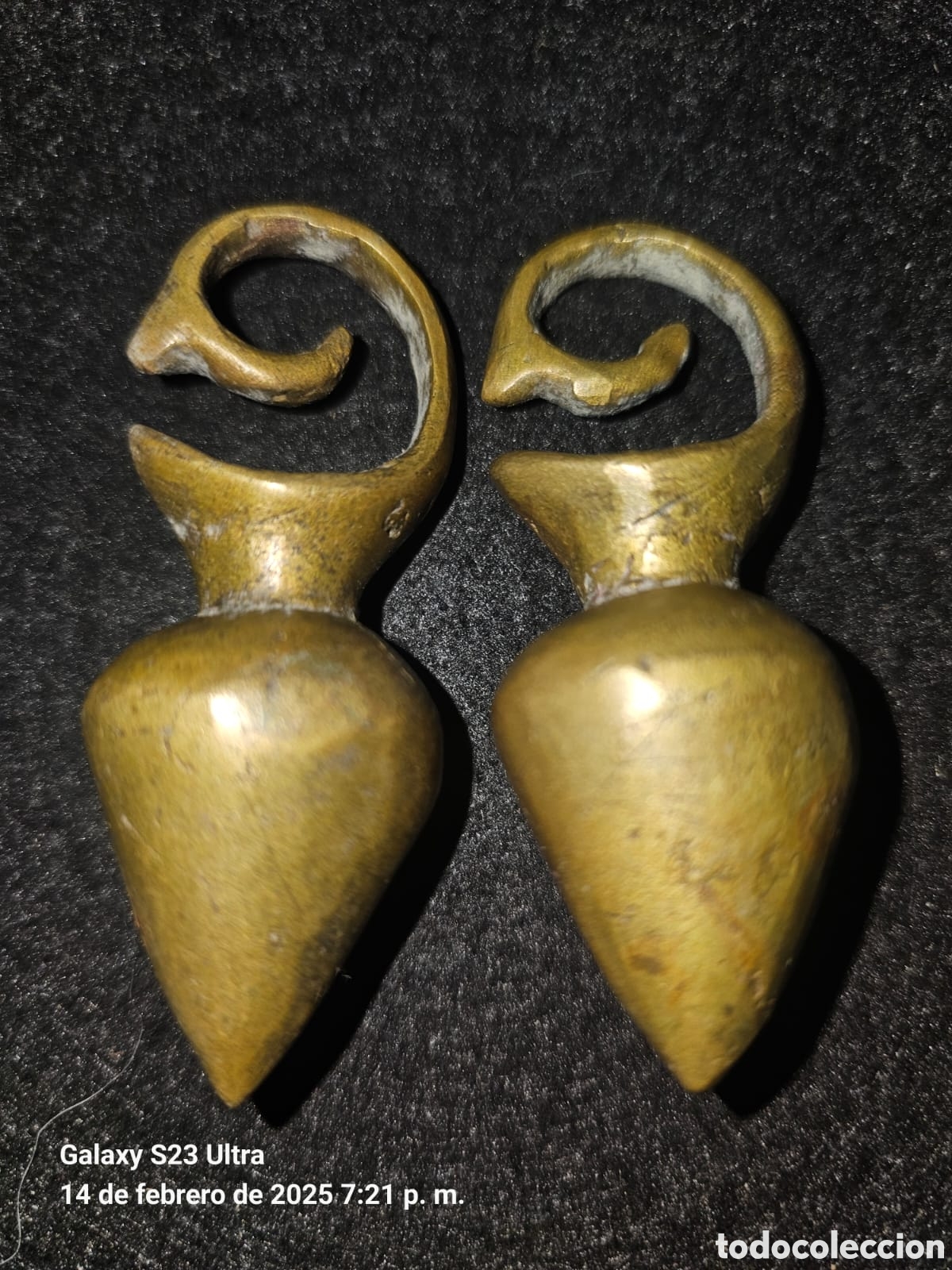 Arte: Pendientes peso Dayak (Borneo) - Foto 1