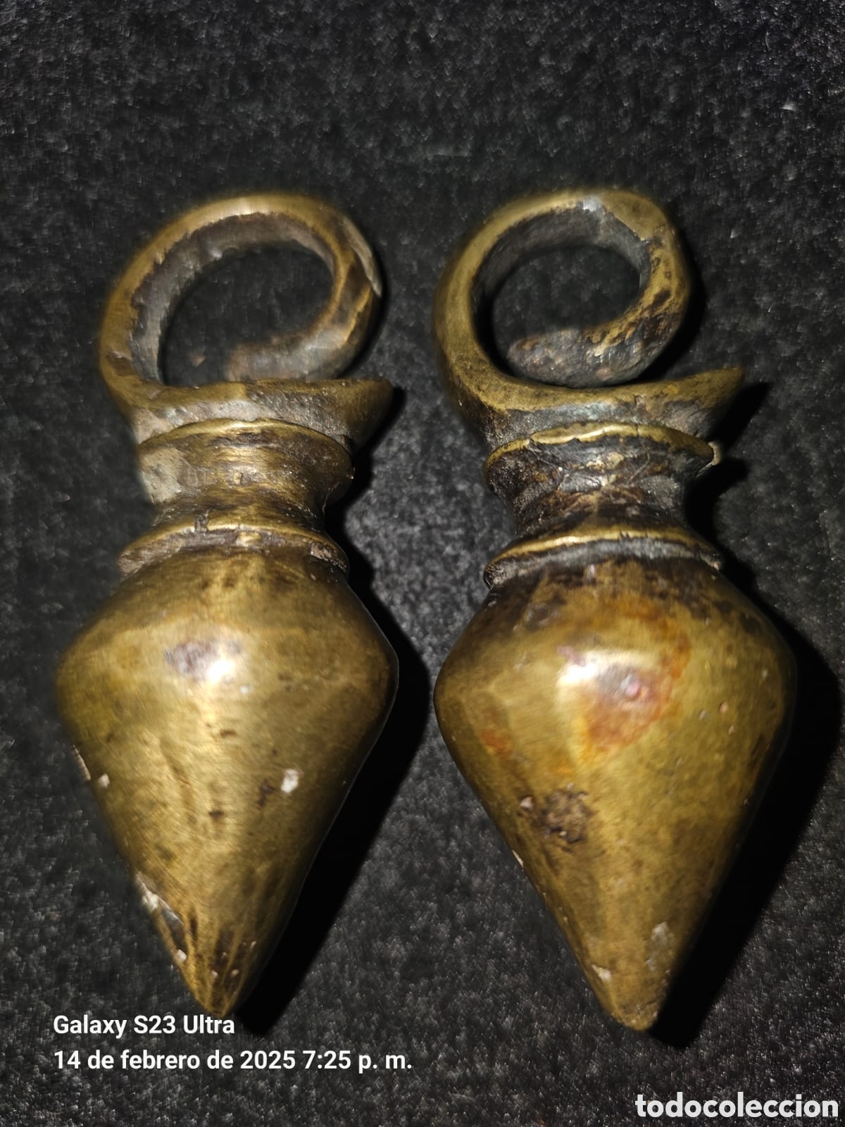 Arte: Pendientes peso Dayak (Borneo). - Foto 2