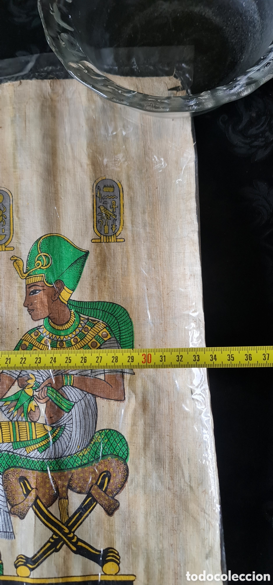 Arte: Papiro antiguo egipcio nuevo - Foto 3