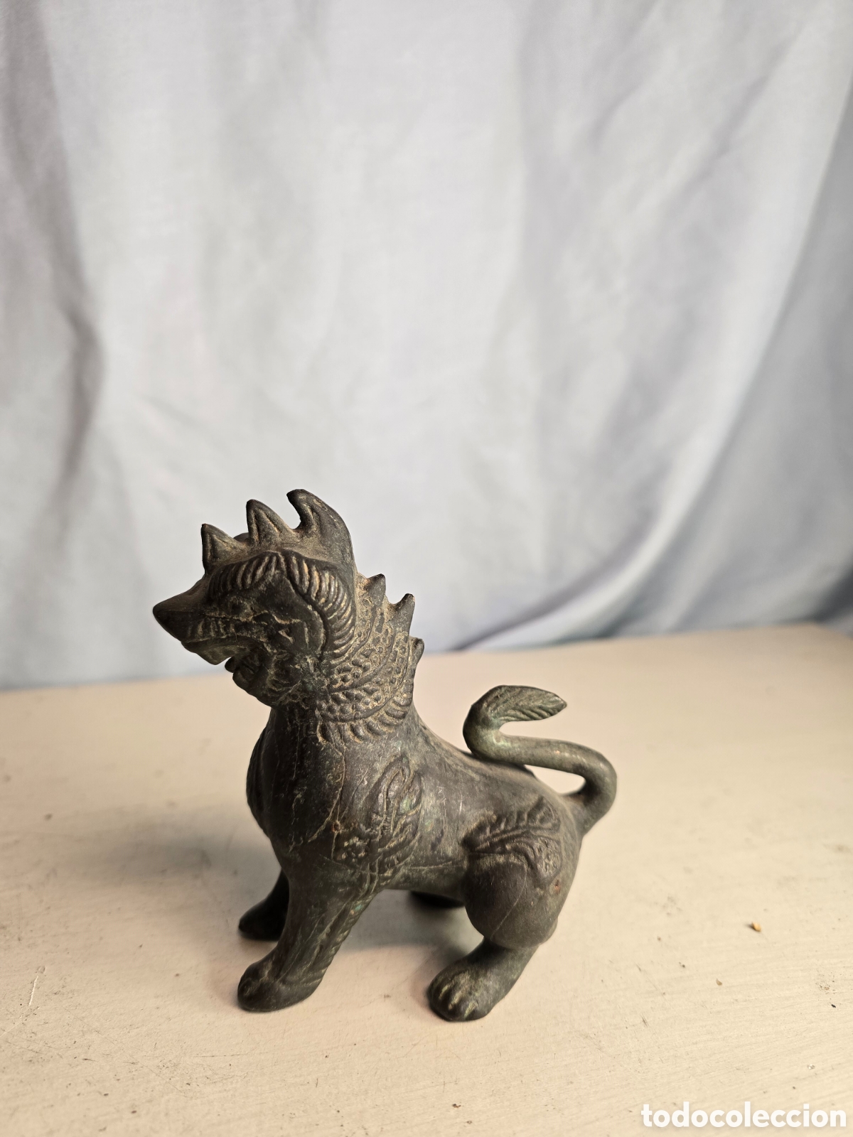 Arte: Escultura dragon protector metal - Foto 2