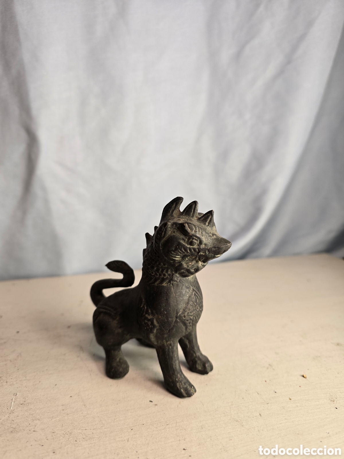Arte: Escultura dragon protector metal - Foto 3