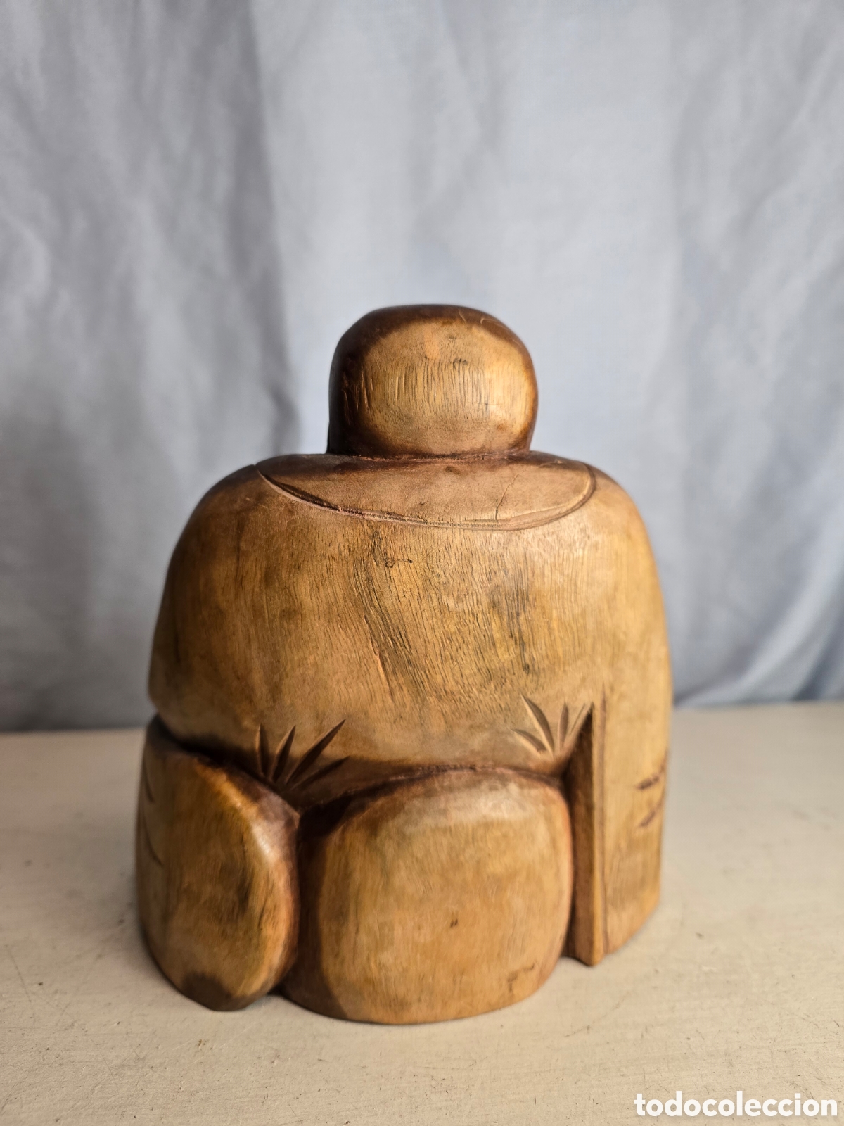 Arte: Buda esculpido en madera - Foto 5