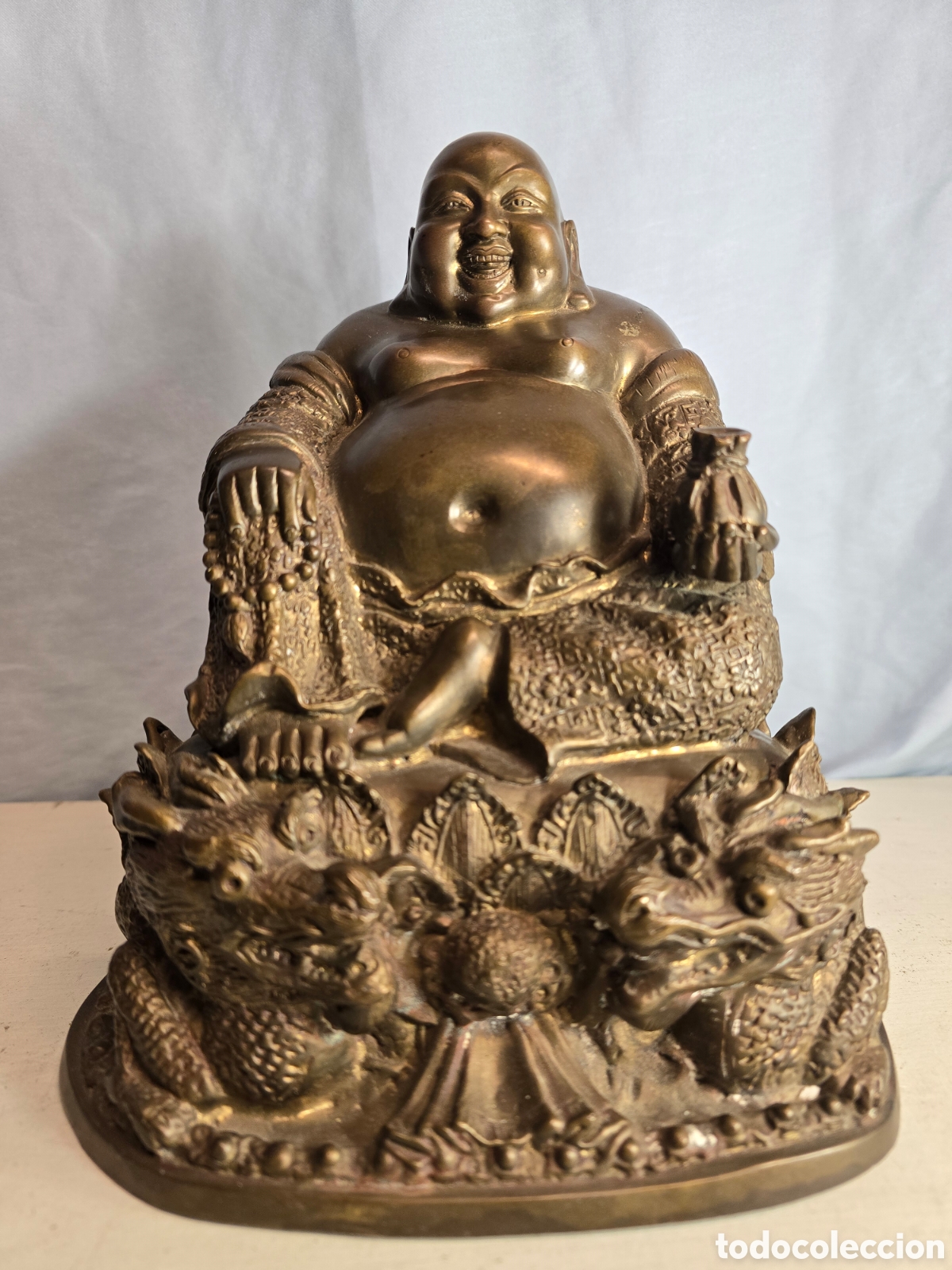 Arte: Escultura buda de bronce - Foto 2