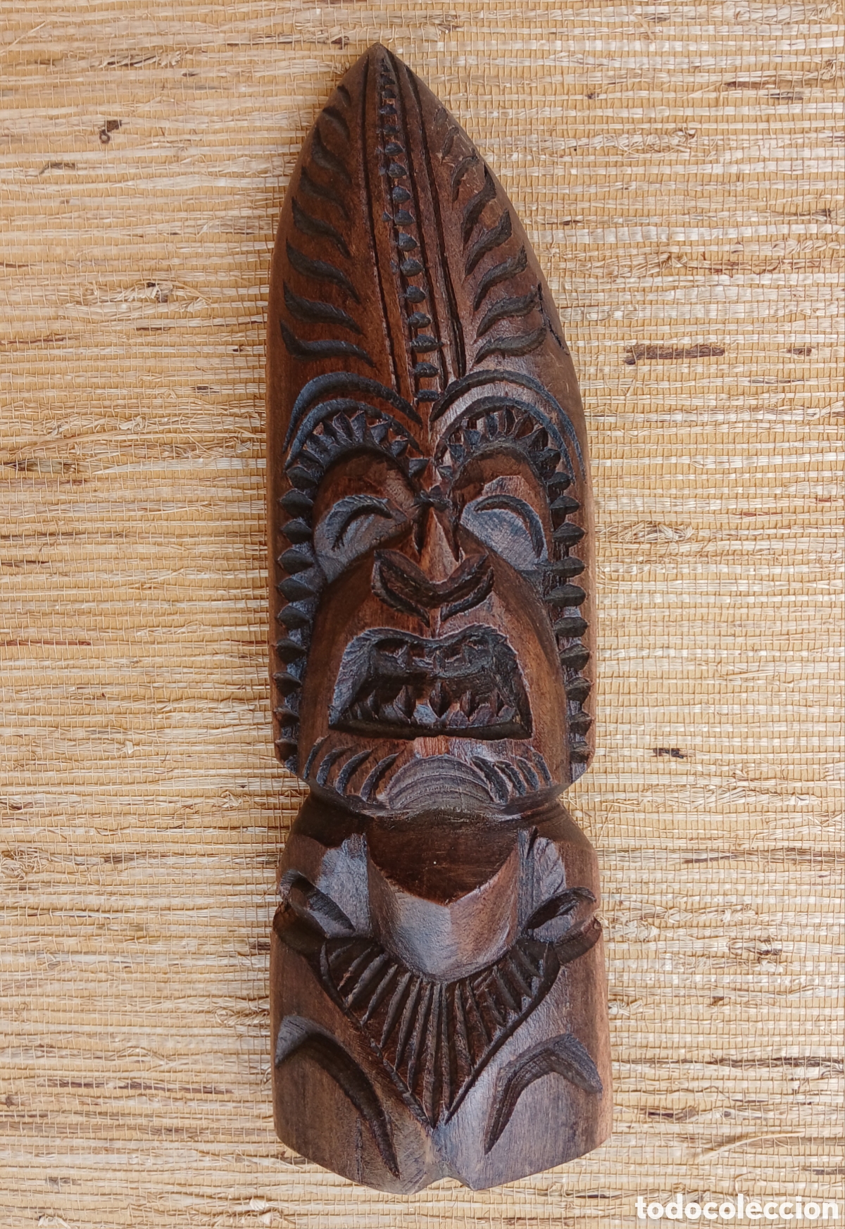 Arte: TIKI tallado en madera ISLAS TONGA - Foto 1