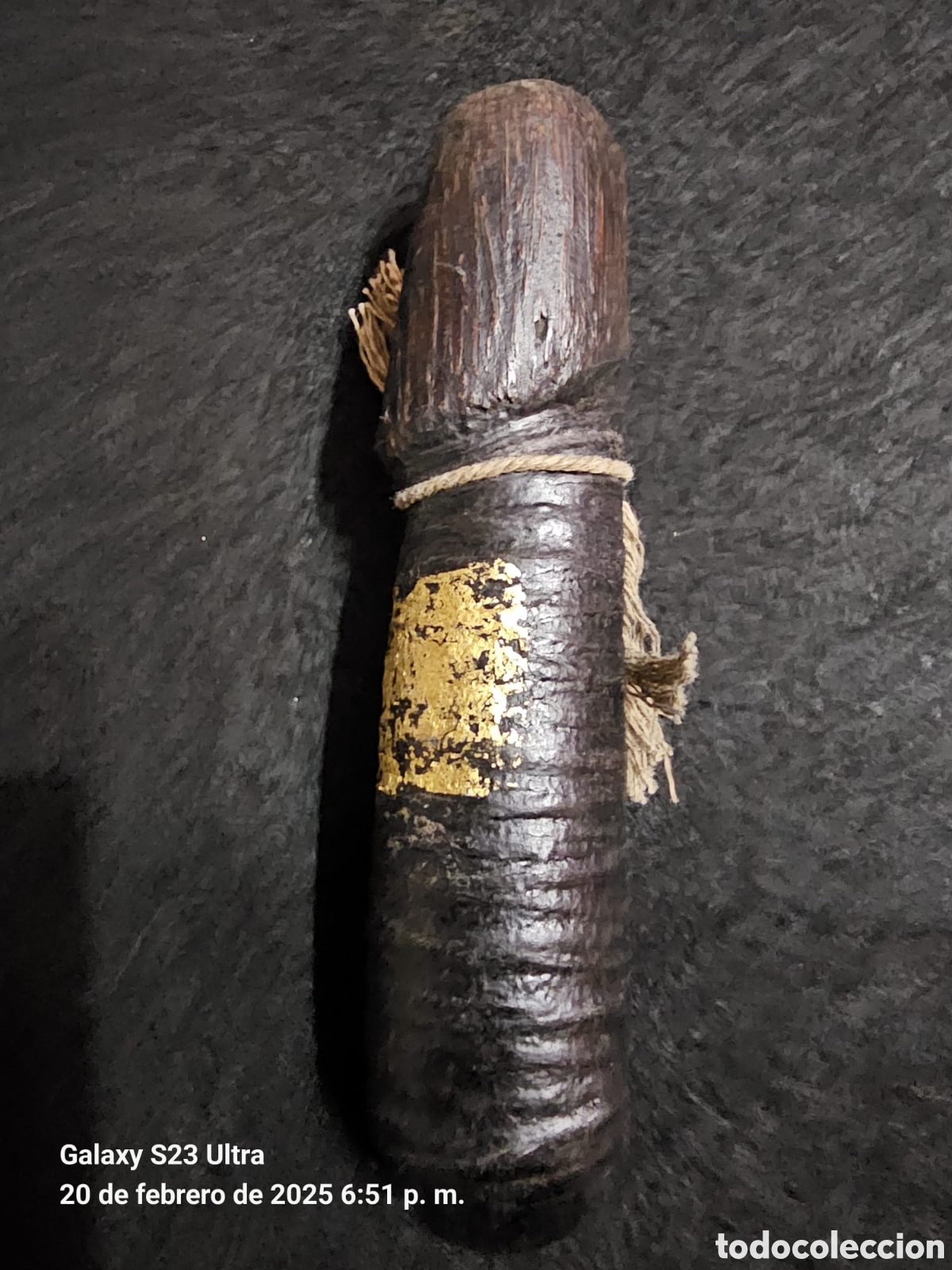 Arte: Amuleto F&aacute;lico madera. - Foto 3