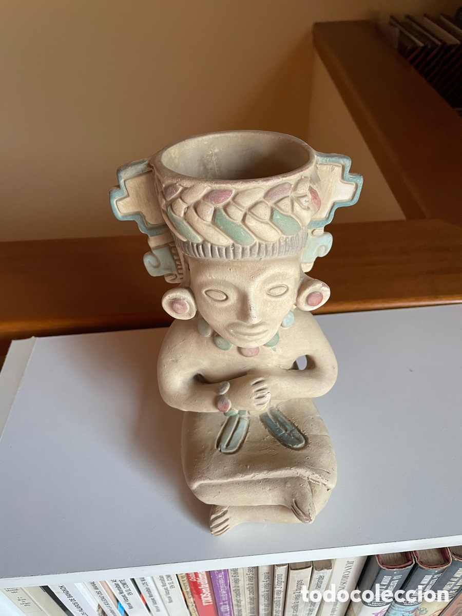 Arte: Figura cer&aacute;mica azteca - Foto 2
