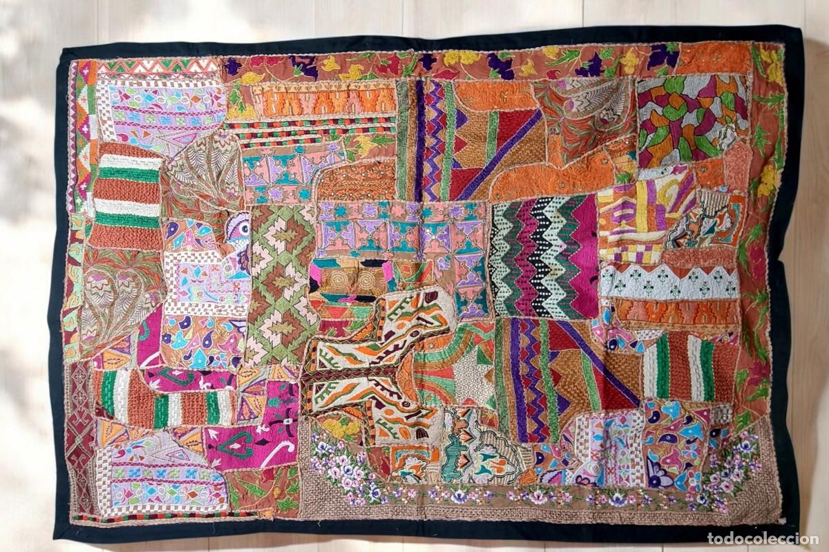Arte: Tapiz en patchwork de India - Foto 1