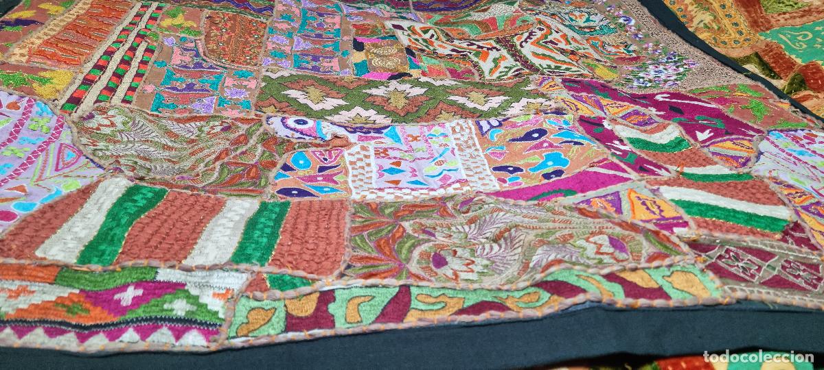 Arte: Tapiz en patchwork de India - Foto 4