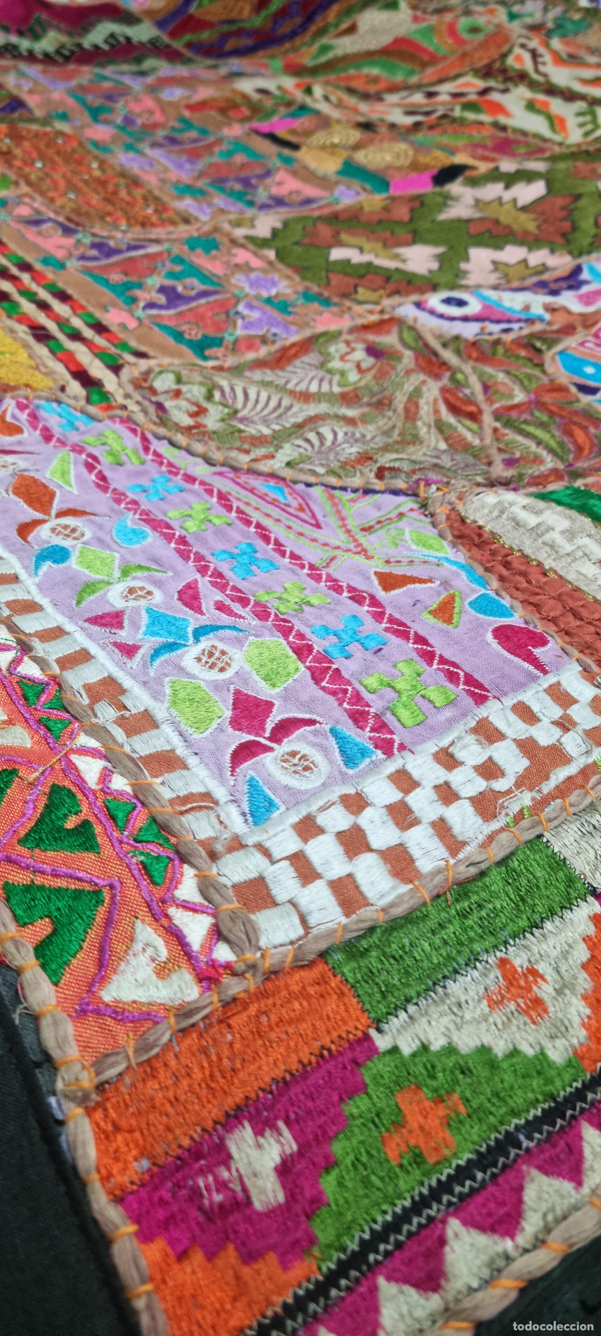 Arte: Tapiz en patchwork de India - Foto 5