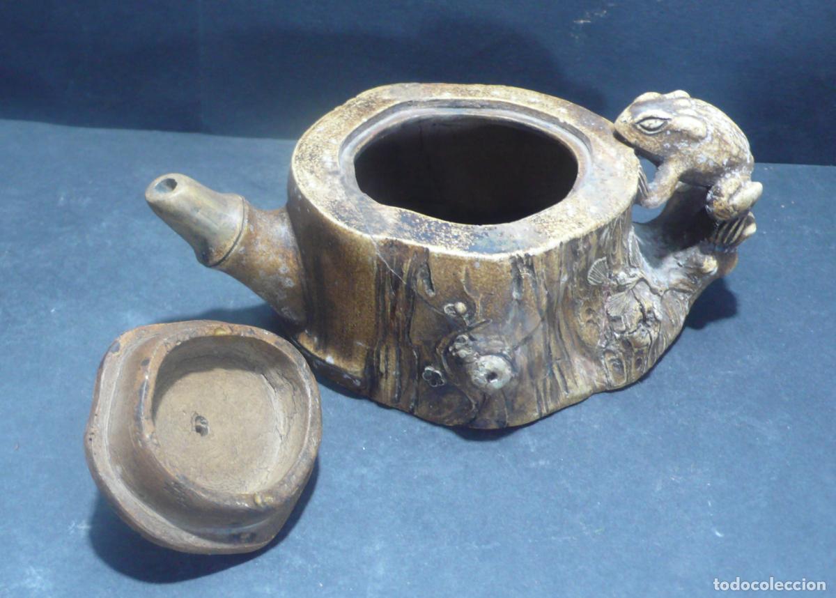 Arte: ANTIGUA TETERA CHINA - Foto 3