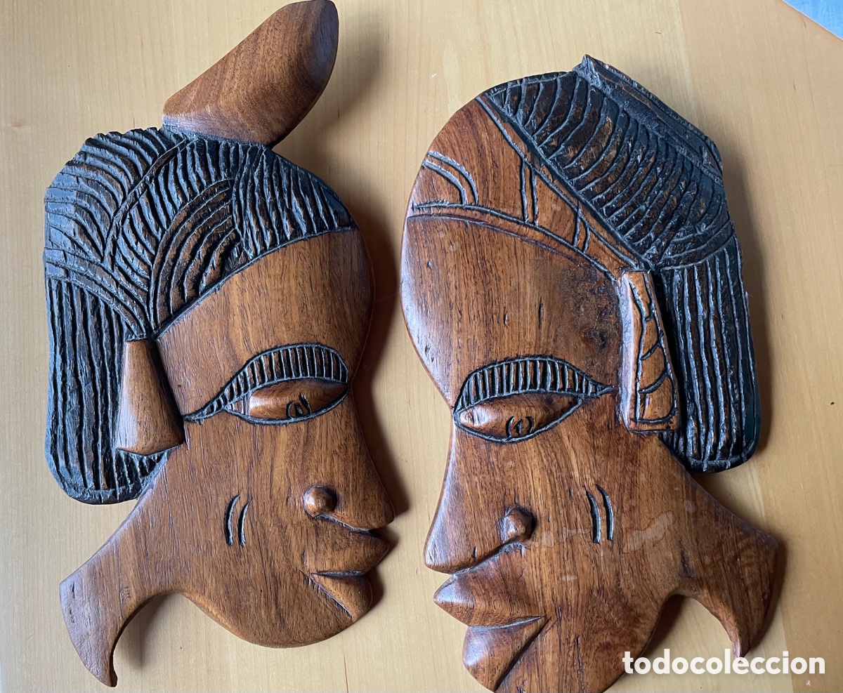Arte: Tallas africanas madera - Foto 1