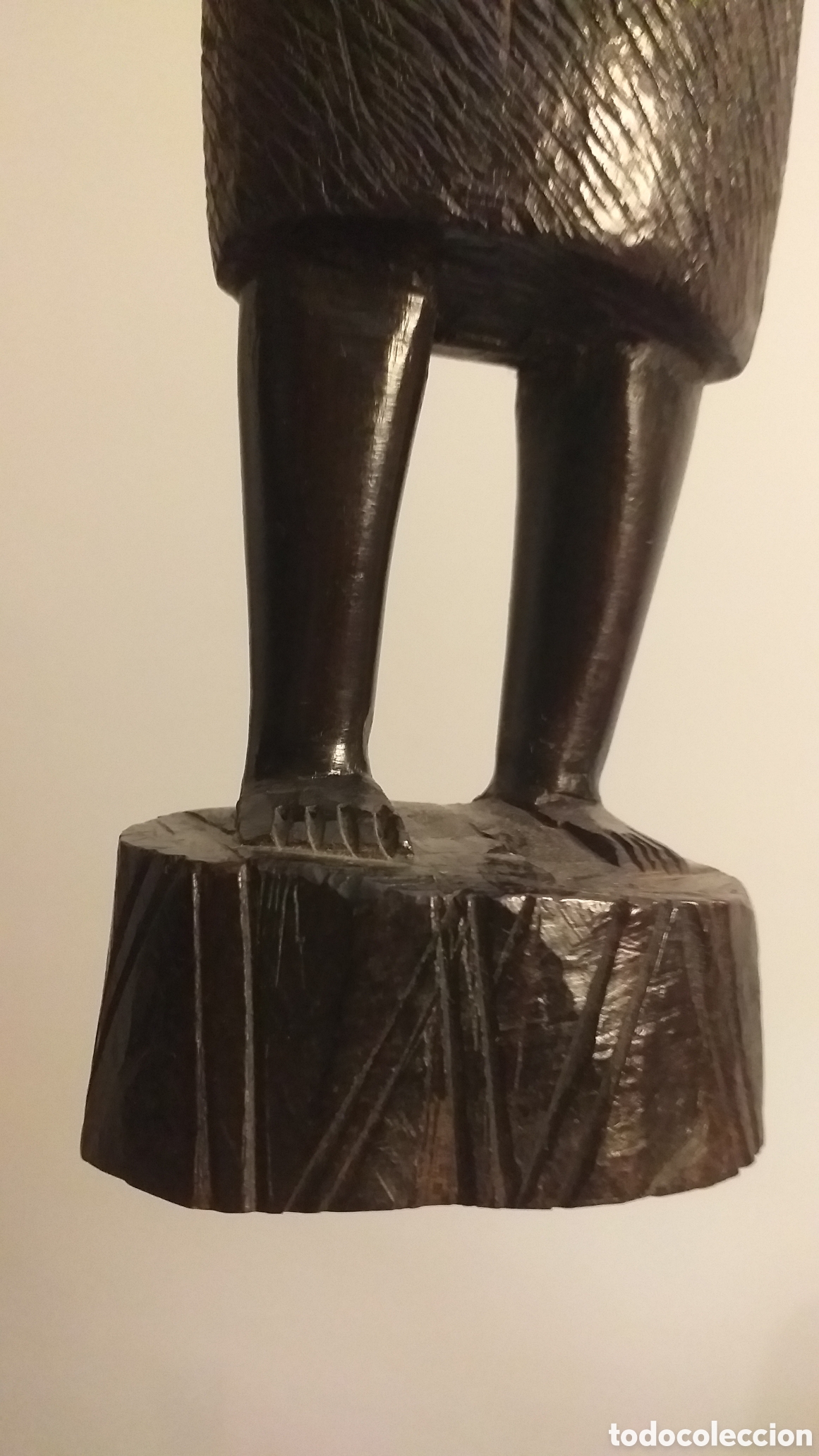 Arte: Figura &eacute;bano africana - Foto 10