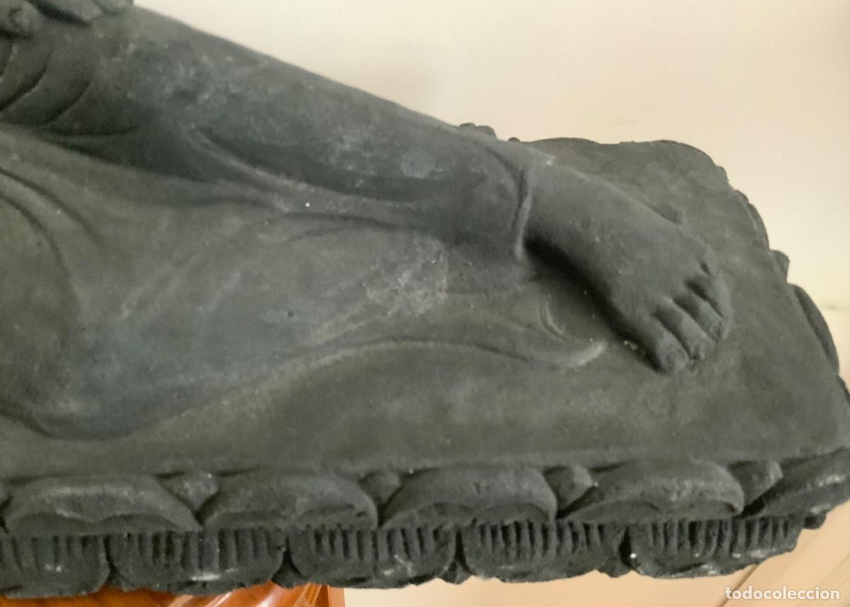 Arte: BUDA TUMBADO, TALLADO EN LAVA - Foto 6