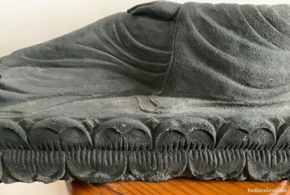 Arte: BUDA TUMBADO, TALLADO EN LAVA - Foto 8
