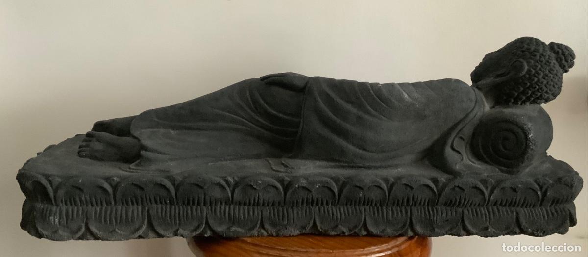 Arte: BUDA TUMBADO, TALLADO EN LAVA - Foto 10