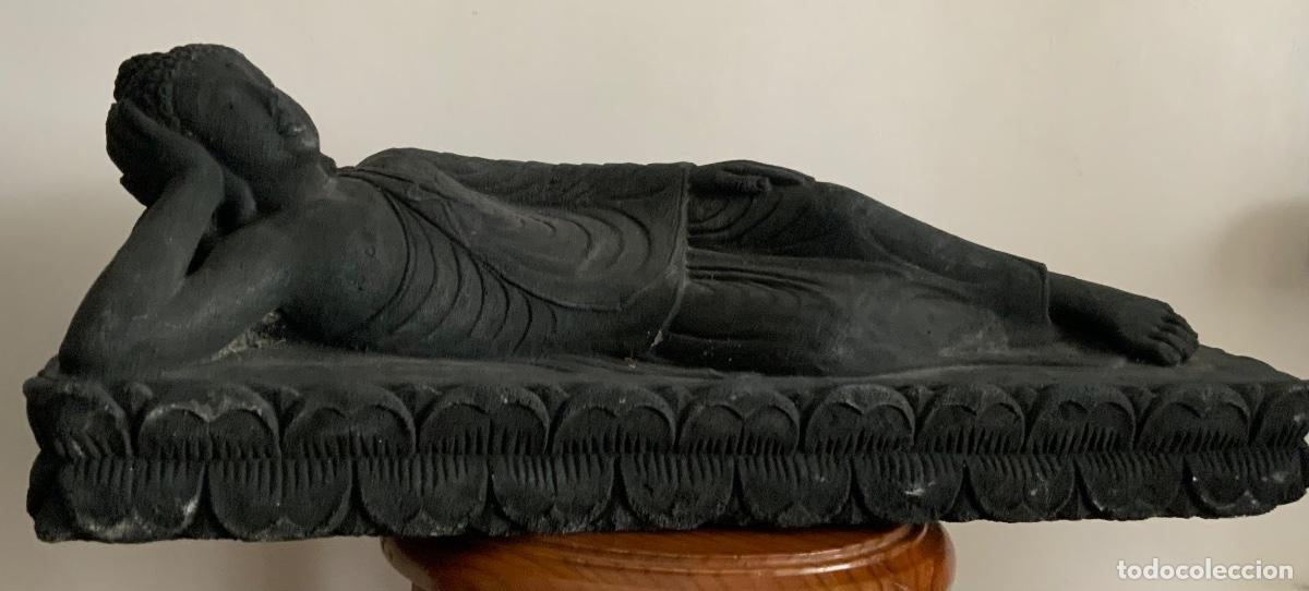 Arte: BUDA TUMBADO, TALLADO EN LAVA - Foto 11