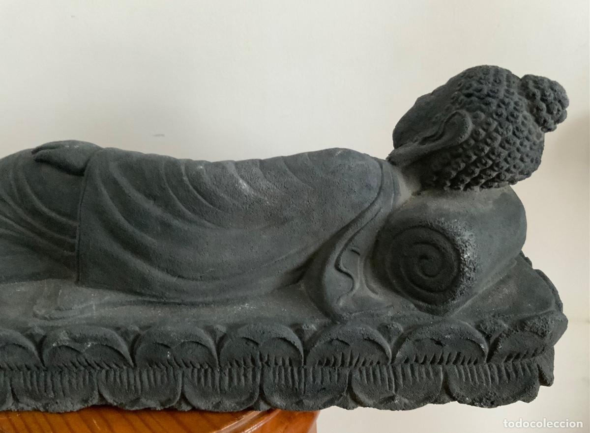 Arte: BUDA TUMBADO, TALLADO EN LAVA - Foto 13