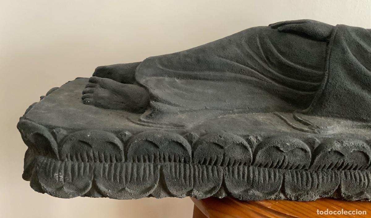 Arte: BUDA TUMBADO, TALLADO EN LAVA - Foto 15