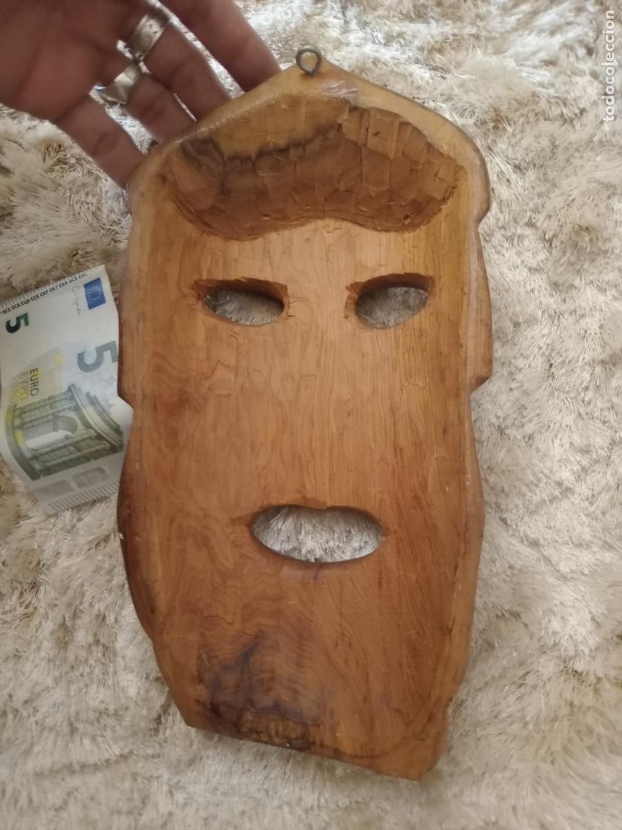 Arte: Talla en madera. M&aacute;scara - Foto 2