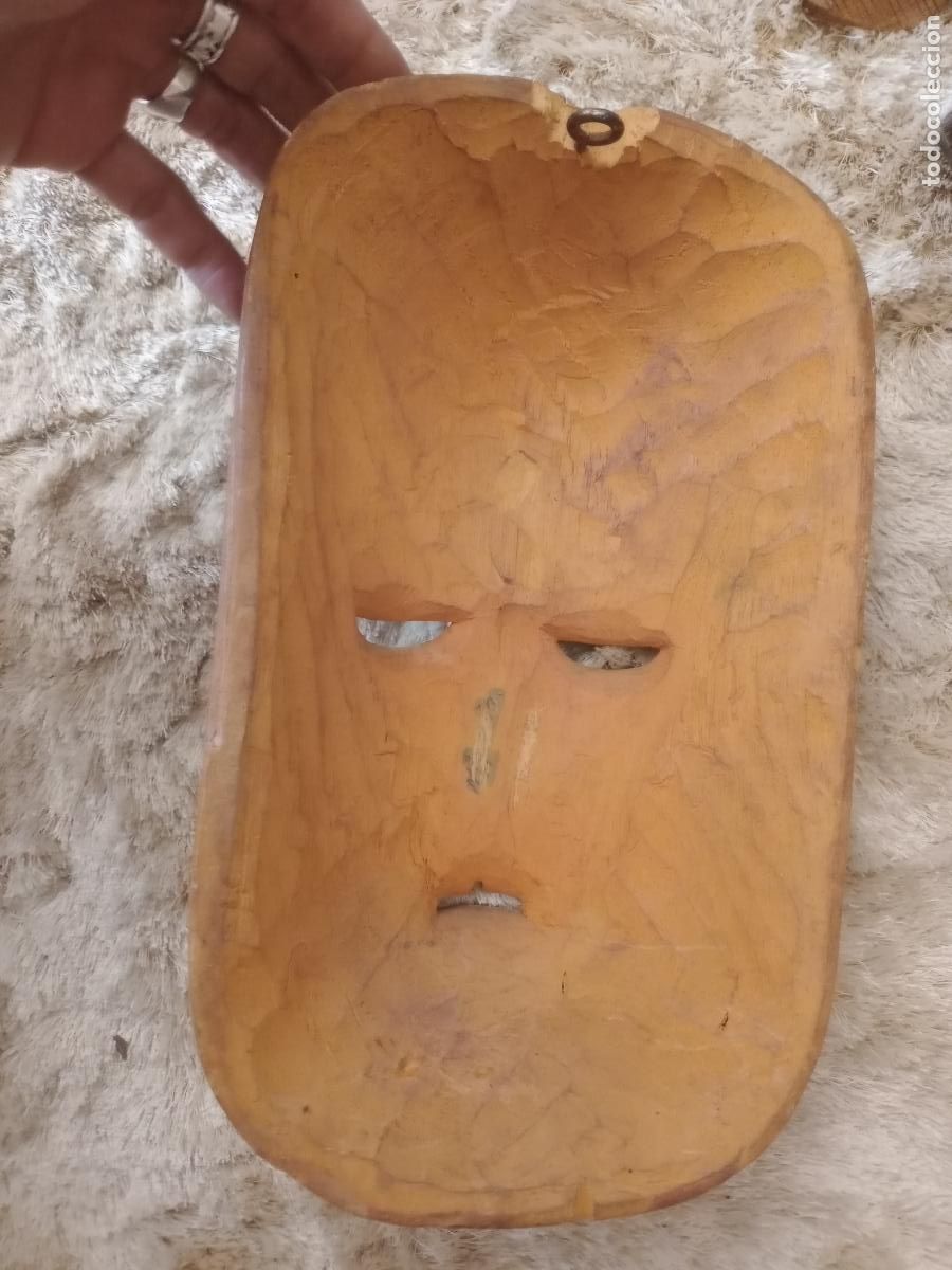 Arte: Talla en madera. M&aacute;scara - Foto 2