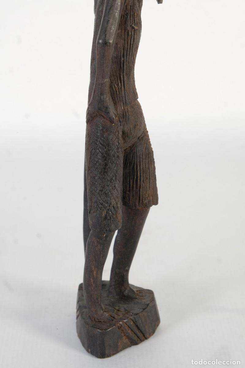Arte: Figura africana en madera de &eacute;bano - Foto 5