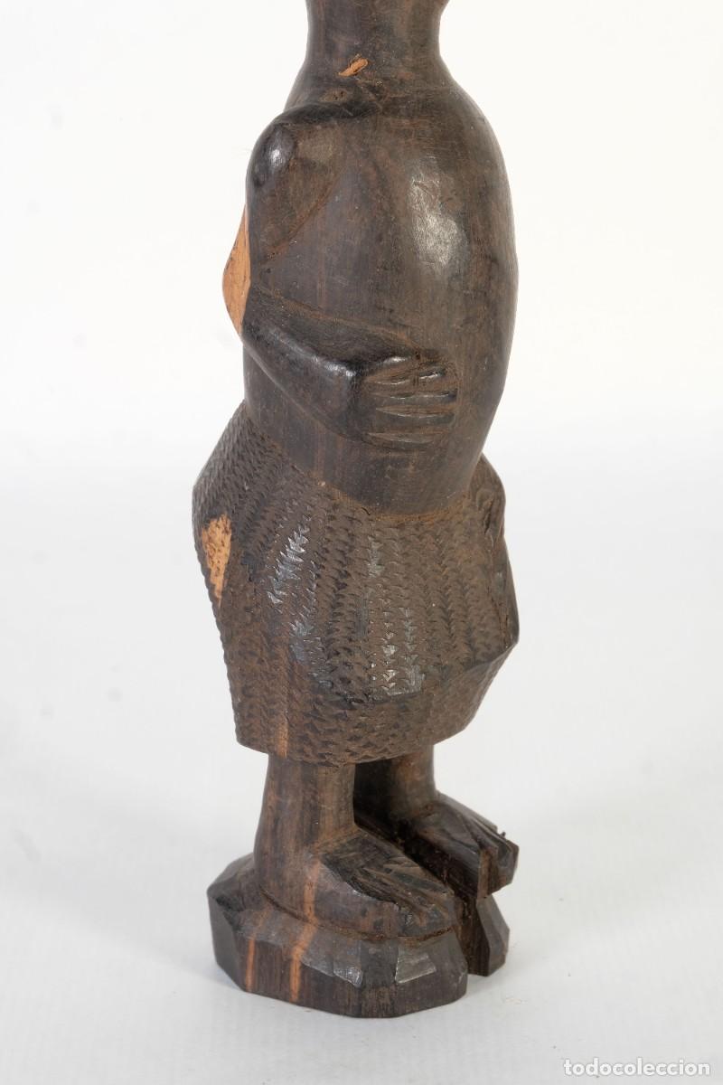Arte: Figura africana en madera de &eacute;bano - Foto 3