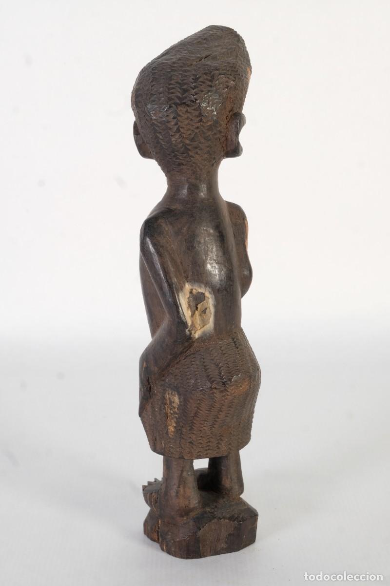 Arte: Figura africana en madera de &eacute;bano - Foto 7
