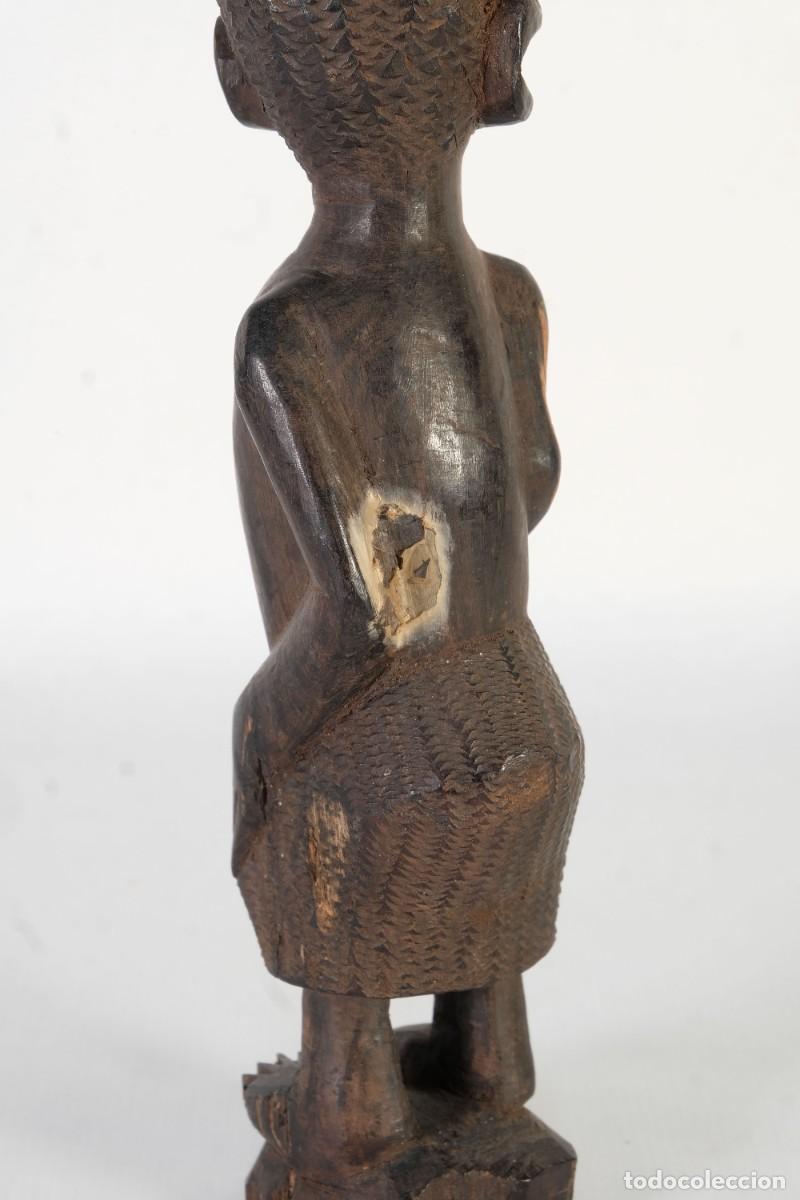 Arte: Figura africana en madera de &eacute;bano - Foto 8