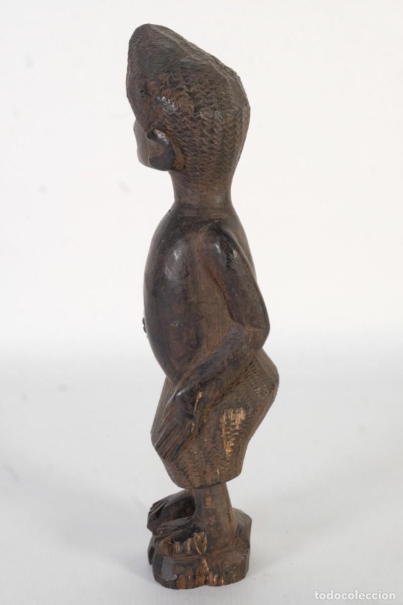Arte: Figura africana en madera de &eacute;bano - Foto 9