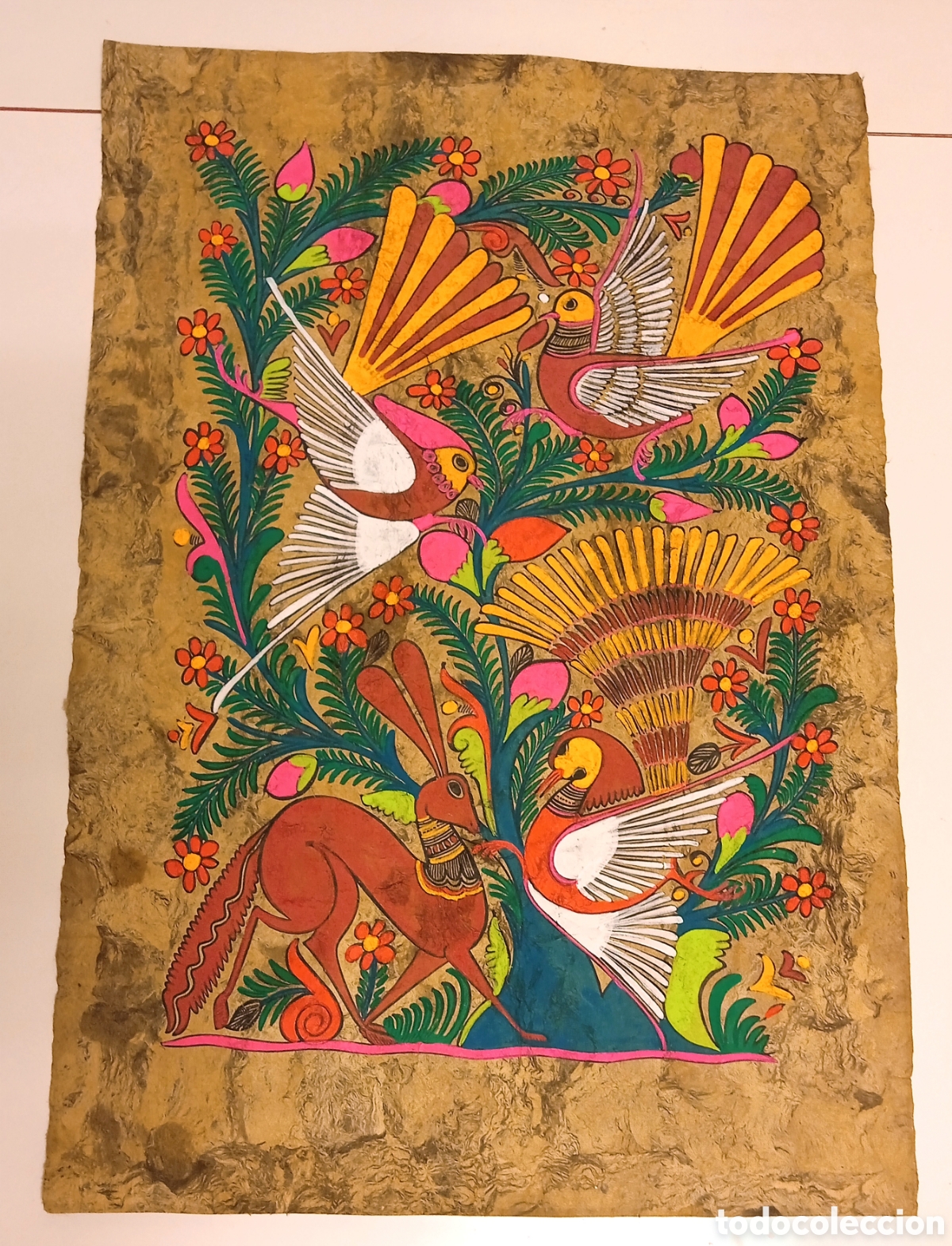 Arte: Cuadro Arte Mejicano Xalitla - Foto 1