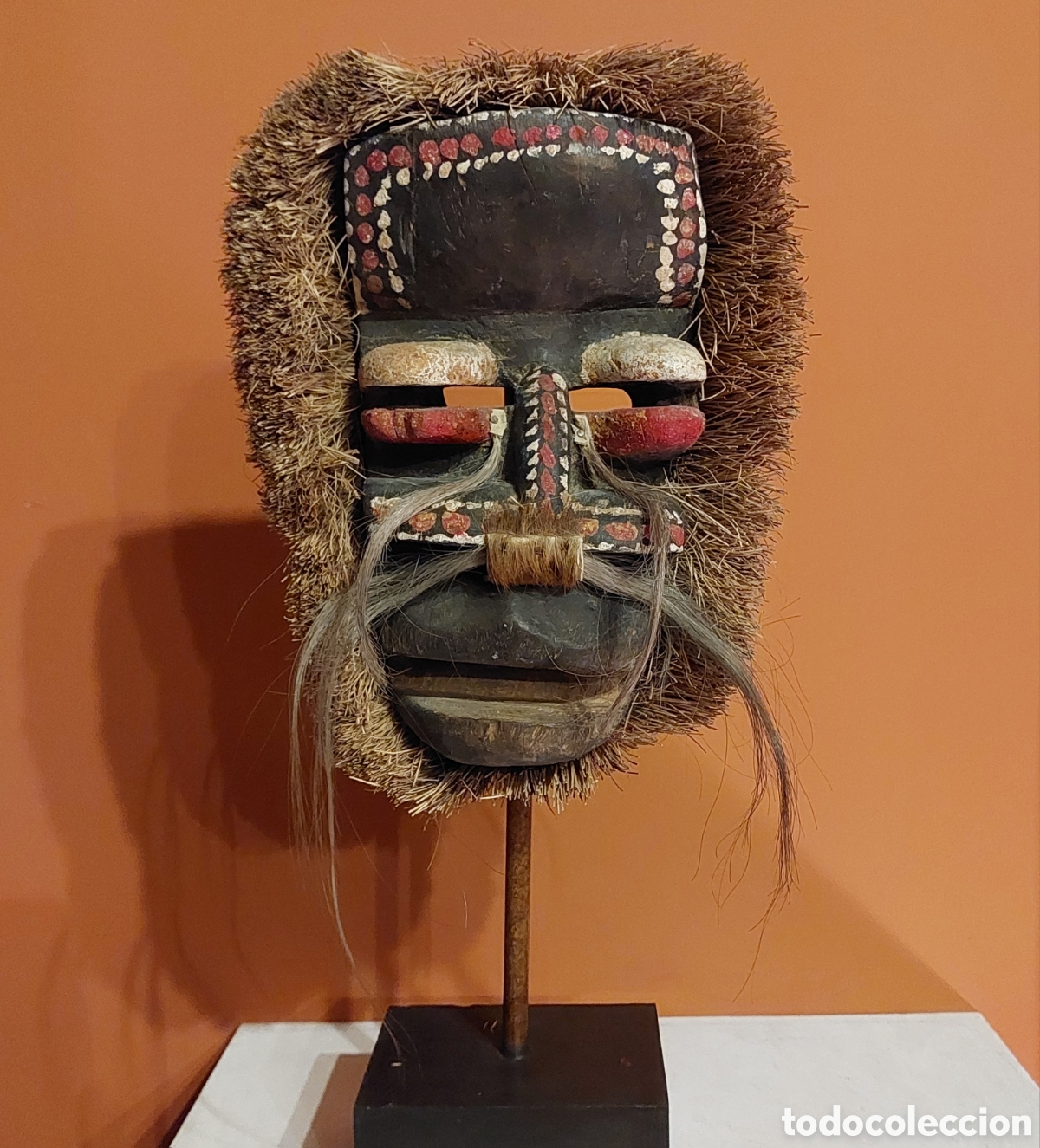 Arte: Mascara africana de madera - Foto 1