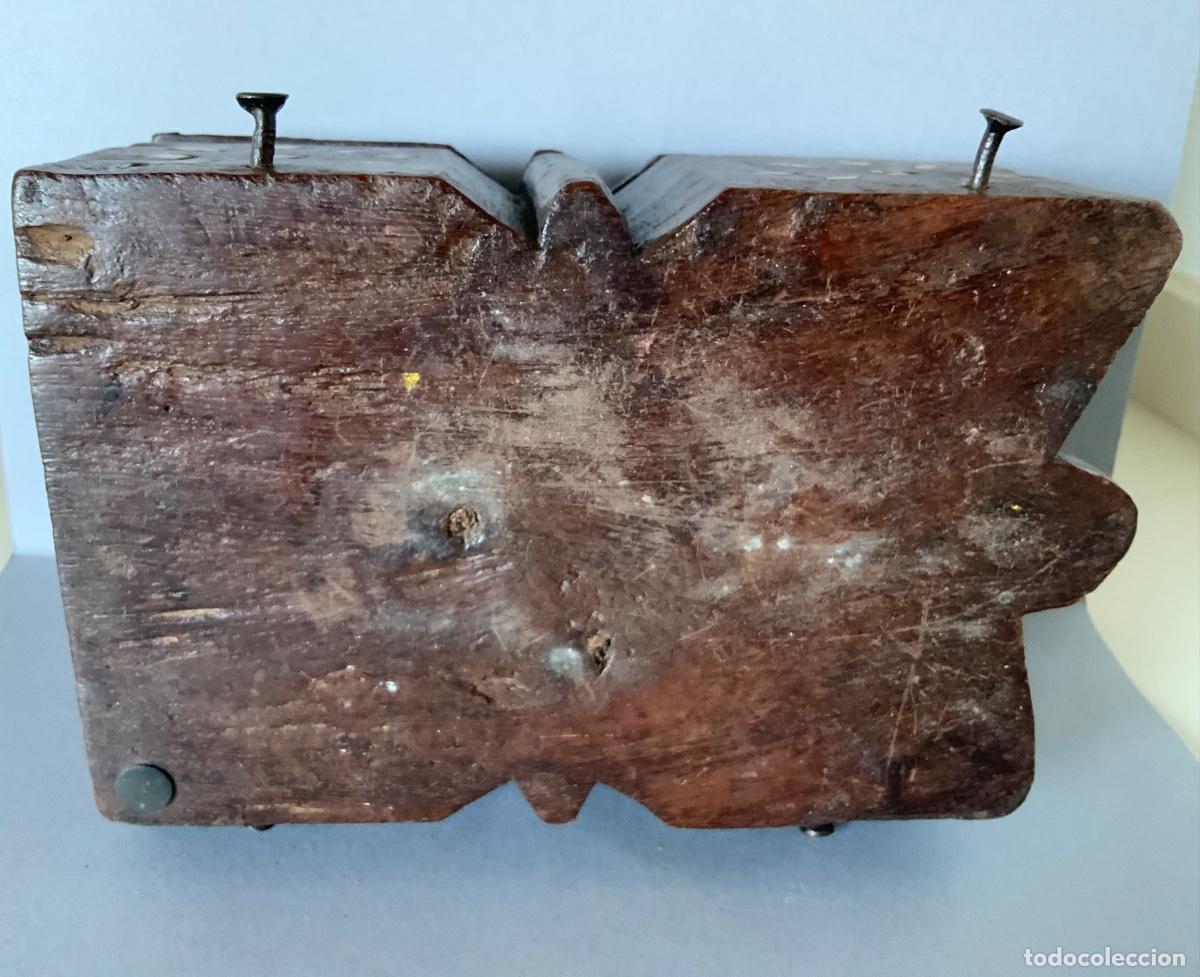 Arte: Bindi box ( caja de bindi ) hind&uacute;. Antigua. - Foto 16