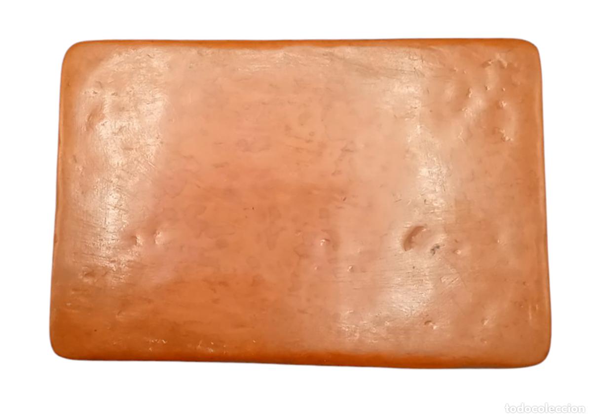 Arte: + CAJA CHINA RECTANGULAR DE LACA CINABRIO CON MOTIVOS VEGETALES - Foto 4