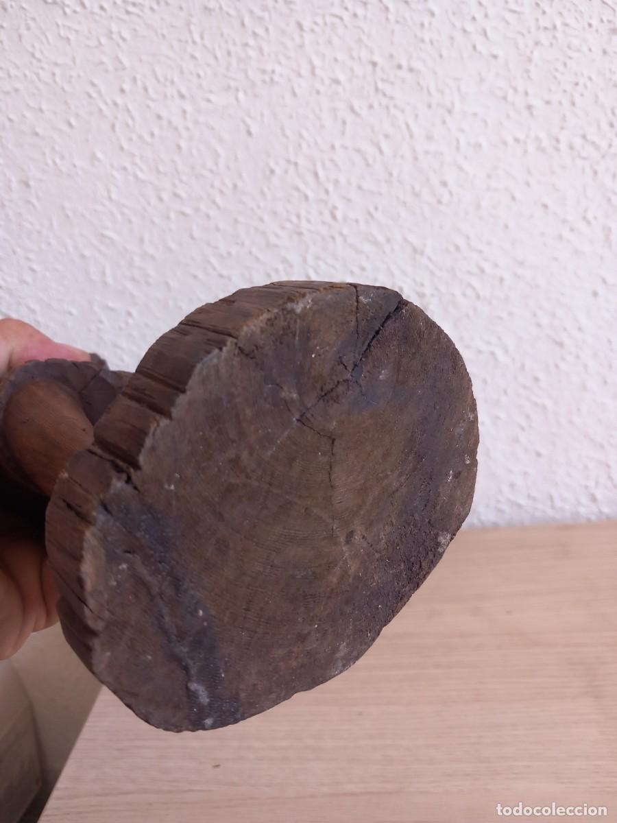 Arte: FIGURA DE MADERA 34 CM,, - Foto 16