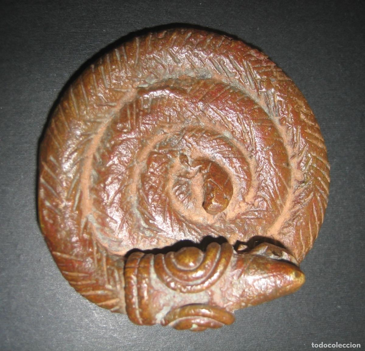 Arte: PEQUE&Ntilde;A SERPIENTE AFRICANA. MALI. - Foto 3