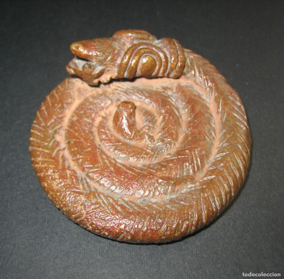 Arte: PEQUE&Ntilde;A SERPIENTE AFRICANA. MALI. - Foto 5