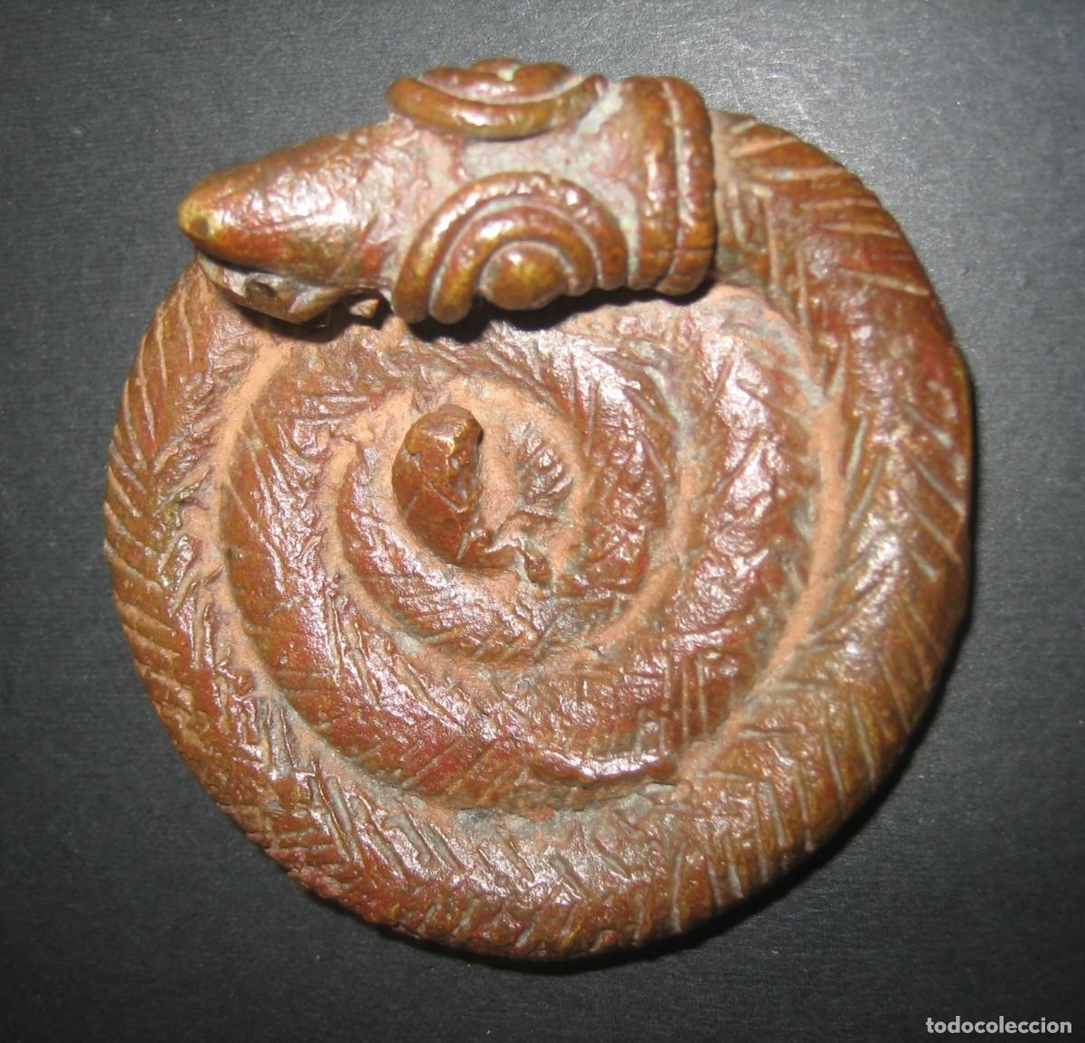 Arte: PEQUE&Ntilde;A SERPIENTE AFRICANA. MALI. - Foto 1