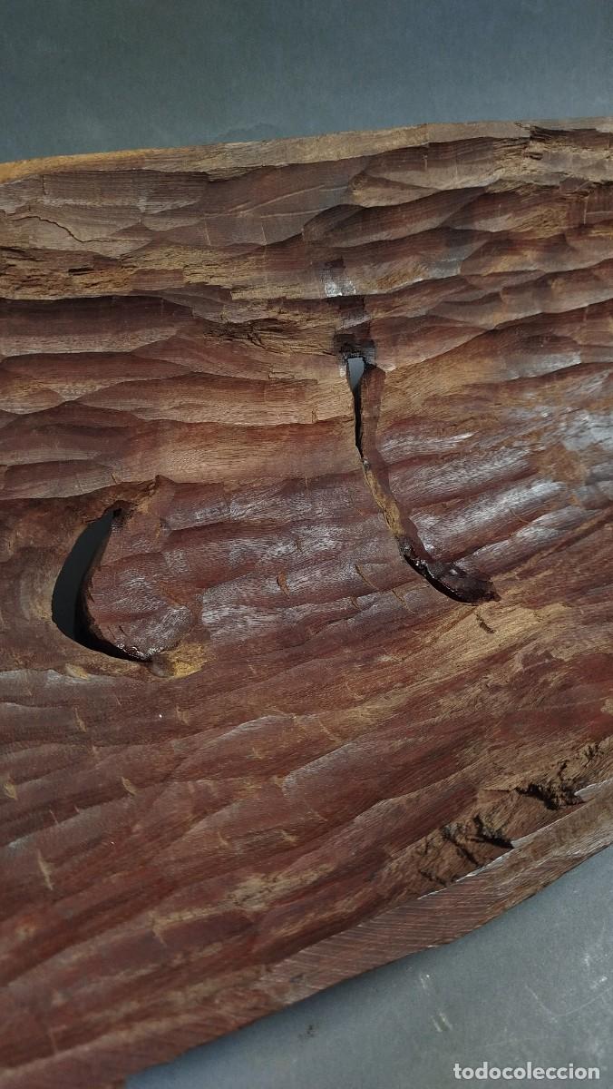 Arte: MASCARA AFRICANA DE MADERA MACIZA - Foto 12