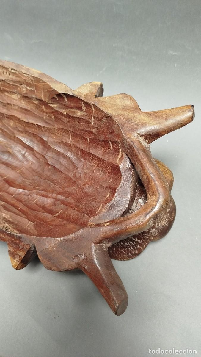 Arte: MASCARA AFRICANA DE MADERA MACIZA - Foto 13