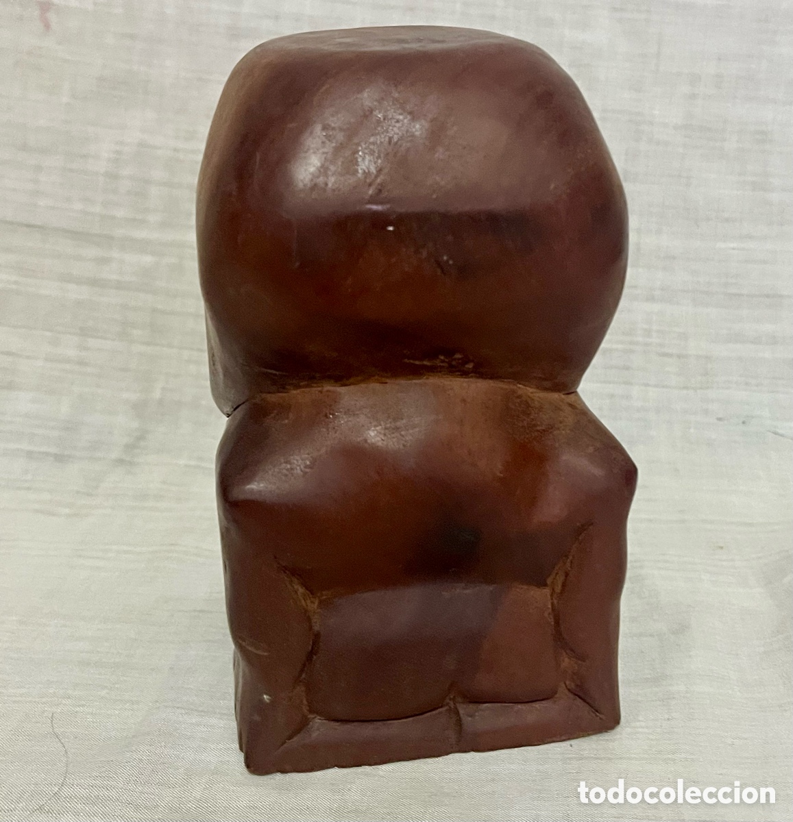 Arte: ESCULTURA DE MADERA CAOBA - Foto 4