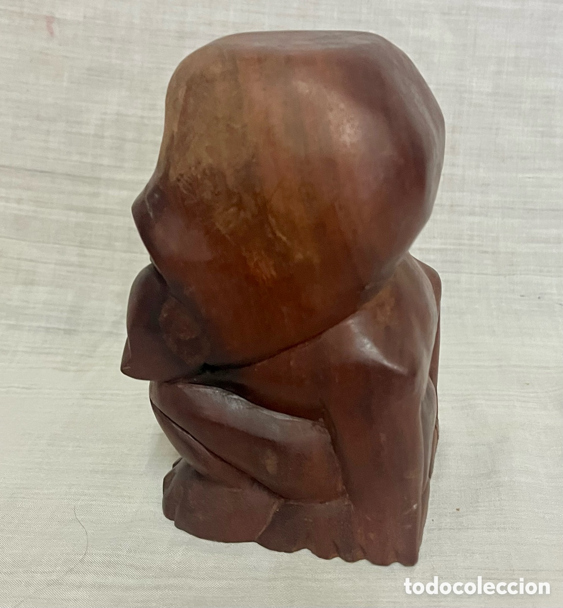 Arte: ESCULTURA DE MADERA CAOBA - Foto 5
